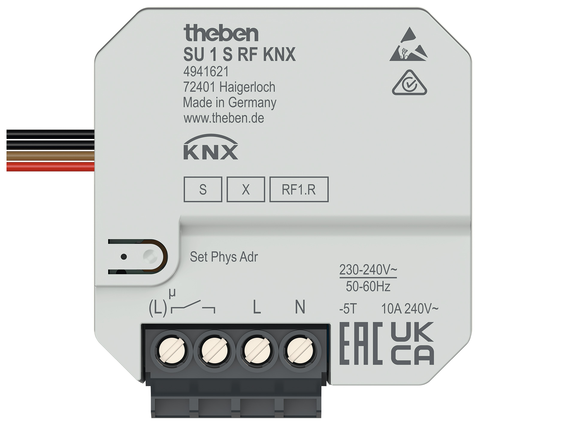 Theben SU 1 S RF KNX UP-Funk-Schaltaktor