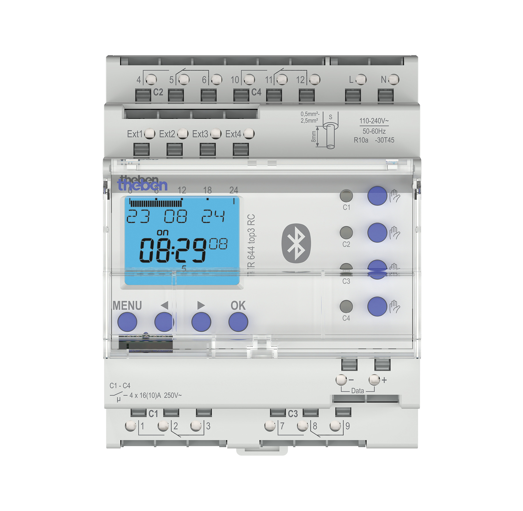 Theben TR 644 top3 BLE RC Digitale Zeitschaltuhr