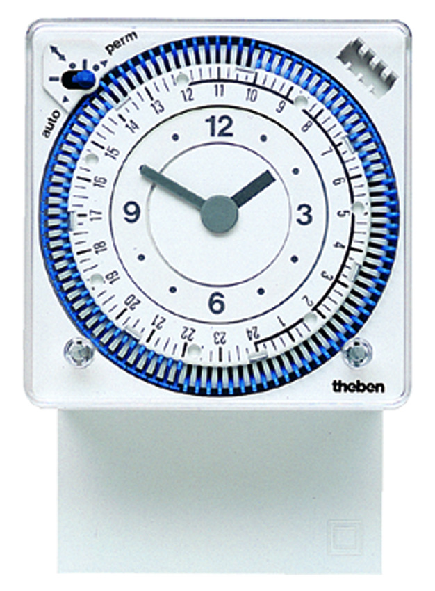 Theben SUL 189 s 110V Zeitschaltuhr mit Stecksockel 24 Std.
