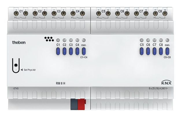 Theben RM 8 H KNX Schaltaktor