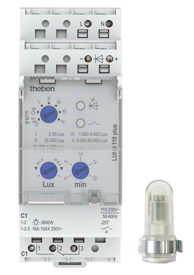 Theben LUNA 110 plus AL Dämmerungsschalter