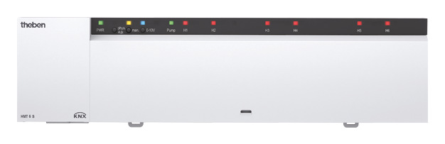 Theben HMT 6 S KNX Heizungsaktor für 6 thermische Stellantriebe