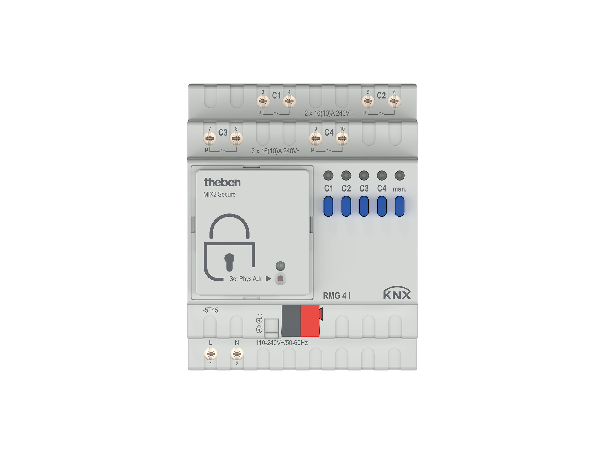 Theben RMG 4 I KNX Schaltaktor 4-fach