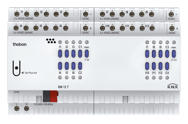 Theben BM 12 T KNX Binäreingang 12-fach
