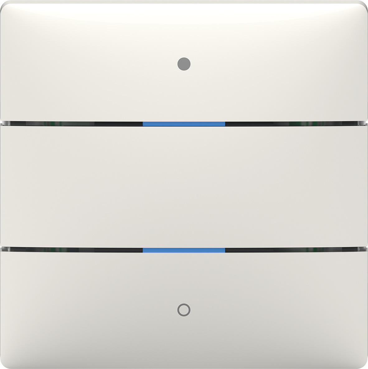 Theben LUXORliving iON2 LUXORliving-Tastsensor mit 2 Tasten und 2 Status-LEDs