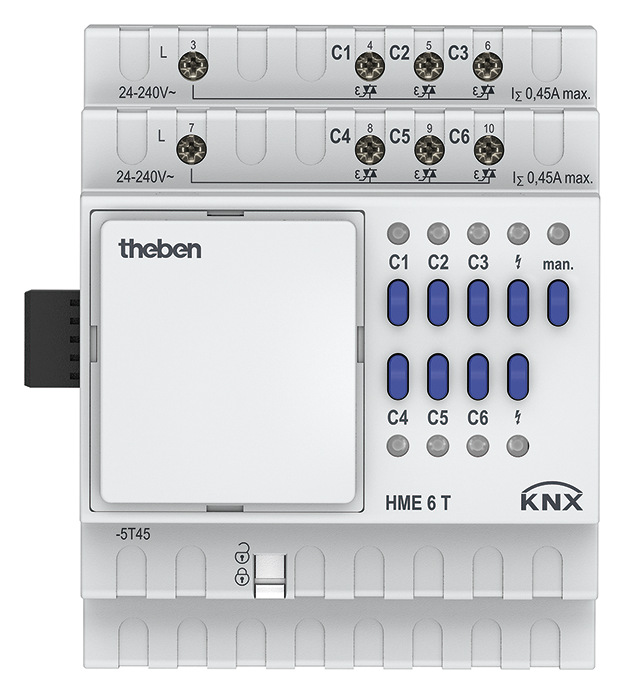Theben HME 6 T KNX Heizungsaktor 6-fach