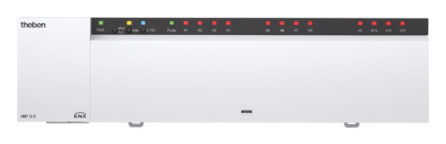 Theben HMT 12 S KNX Heizungsaktor für 12 thermische Stellantriebe
