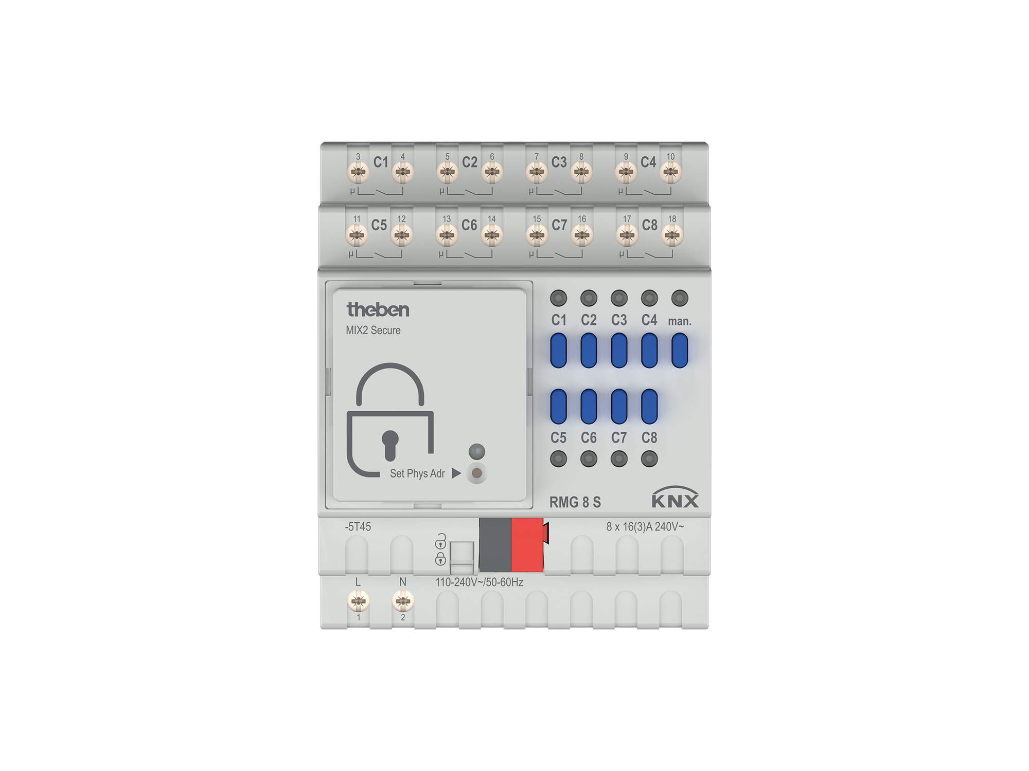 Theben RMG 8 S KNX Schaltaktor 8-fach