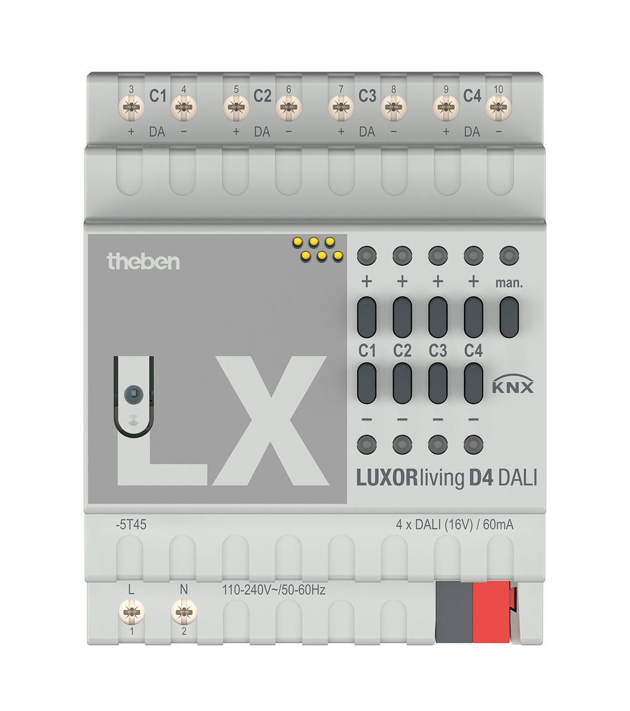 Theben LUXORliving D4 DALI 4-fach DALI-Aktor