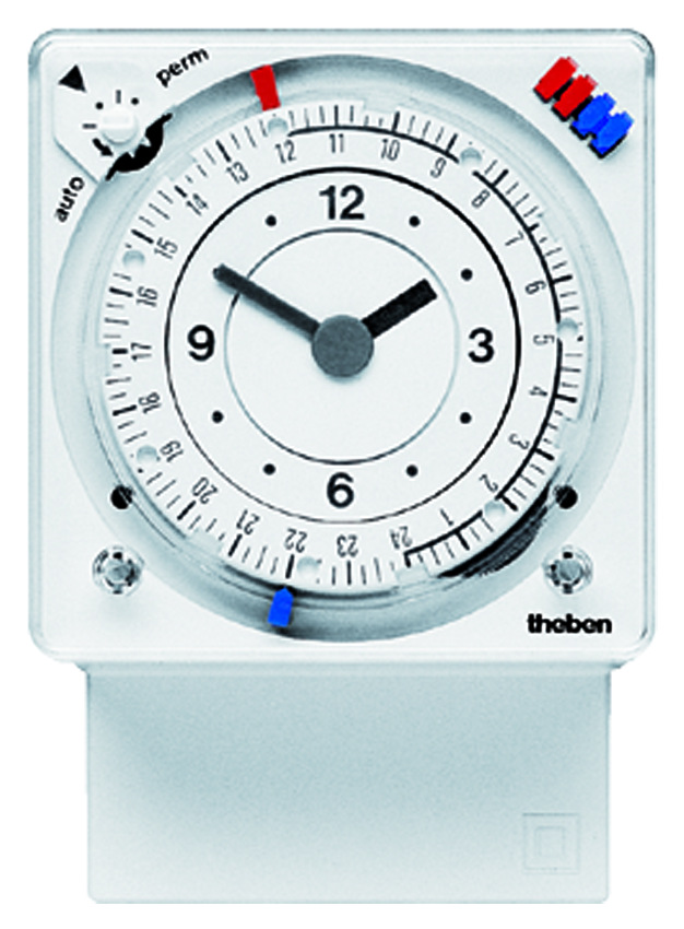 Theben SYN 269 h Zeitschaltuhr mit Stecksockel 24 Std./7T.