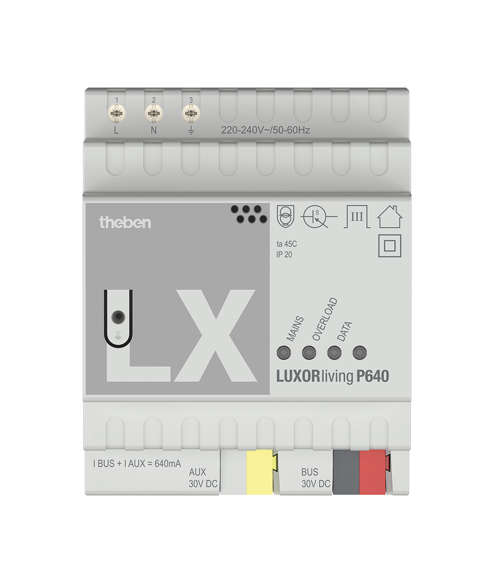 Theben LUXORliving P640 Spannungsversorgung