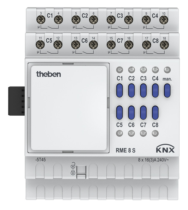 Theben RME 8 S KNX Schaltaktor 8-fach