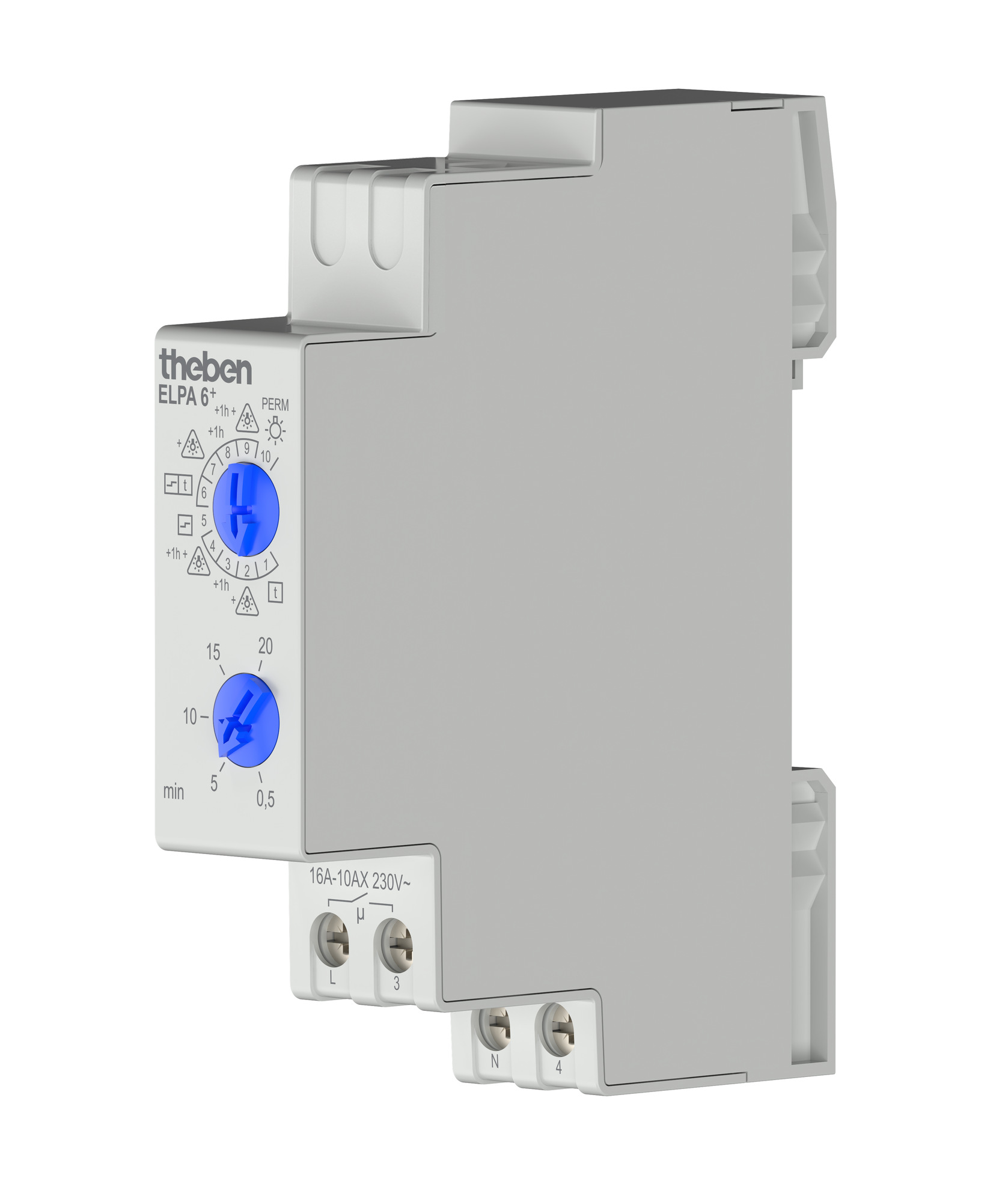Theben ELPA 6 plus Reiheneinbau-Treppenlicht-Zeitschalter (TLZ)